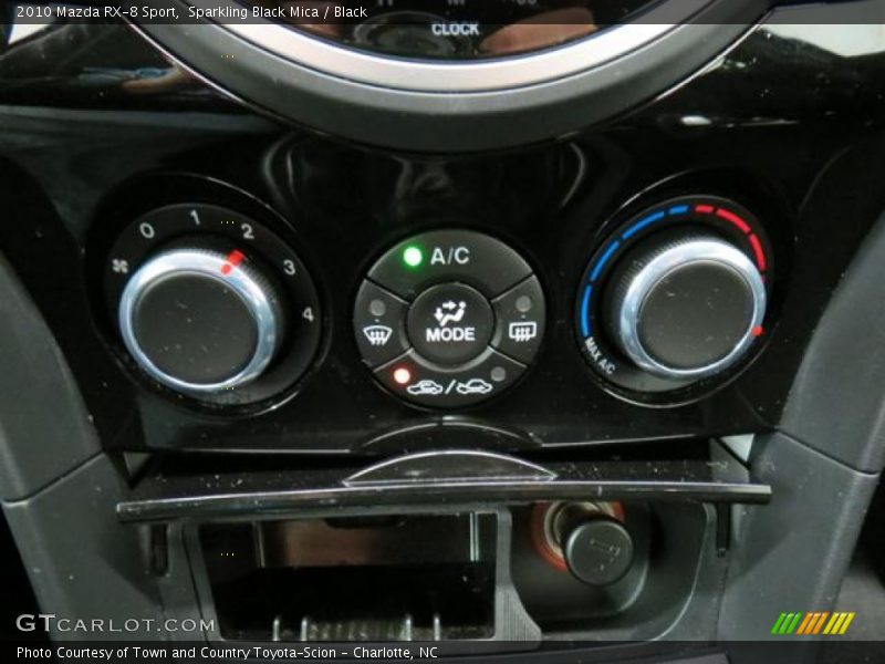 Controls of 2010 RX-8 Sport