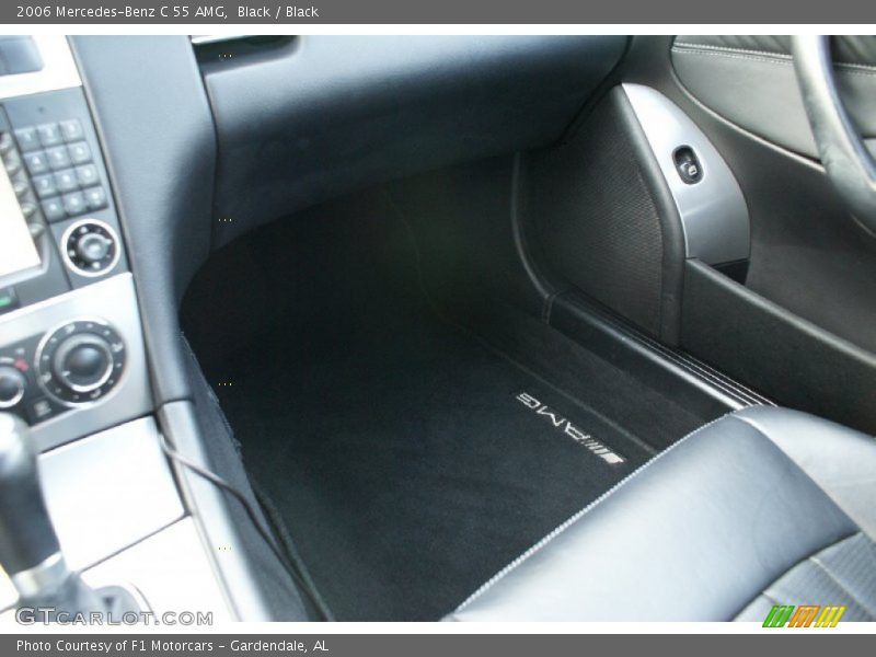 Black / Black 2006 Mercedes-Benz C 55 AMG