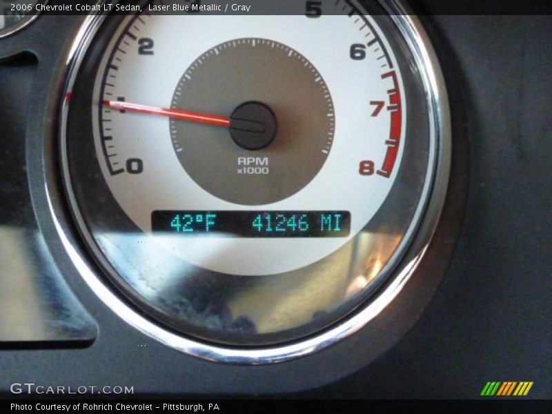 Laser Blue Metallic / Gray 2006 Chevrolet Cobalt LT Sedan