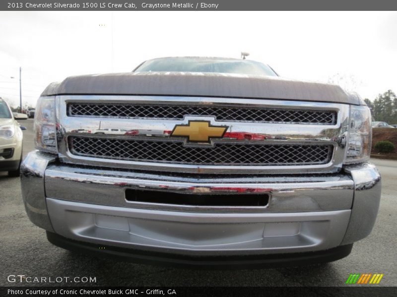 Graystone Metallic / Ebony 2013 Chevrolet Silverado 1500 LS Crew Cab