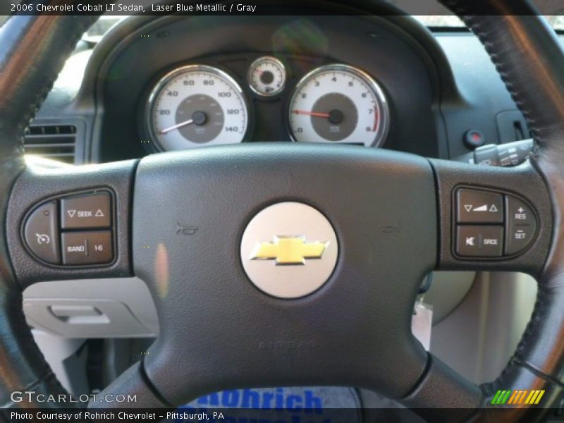 Laser Blue Metallic / Gray 2006 Chevrolet Cobalt LT Sedan