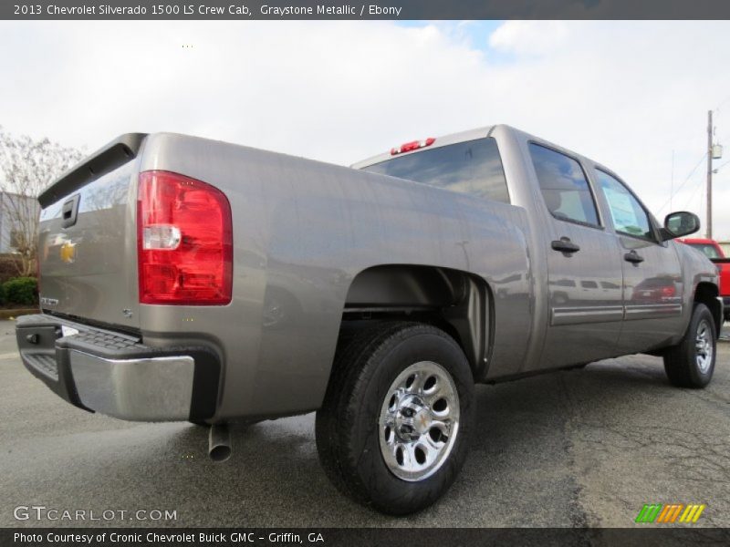 Graystone Metallic / Ebony 2013 Chevrolet Silverado 1500 LS Crew Cab