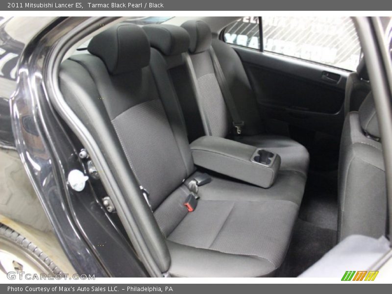 Tarmac Black Pearl / Black 2011 Mitsubishi Lancer ES