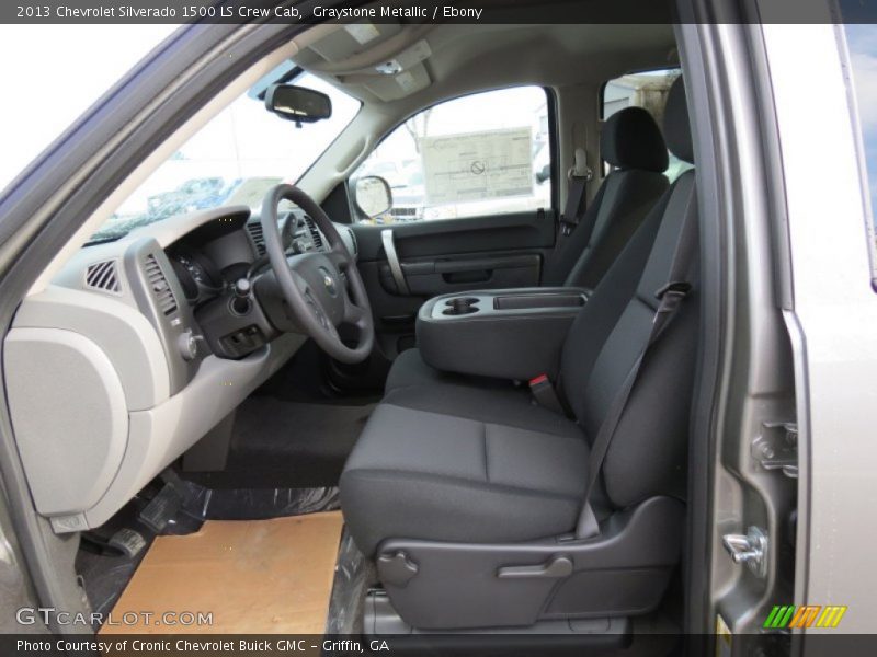 Graystone Metallic / Ebony 2013 Chevrolet Silverado 1500 LS Crew Cab