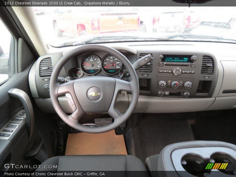Graystone Metallic / Ebony 2013 Chevrolet Silverado 1500 LS Crew Cab