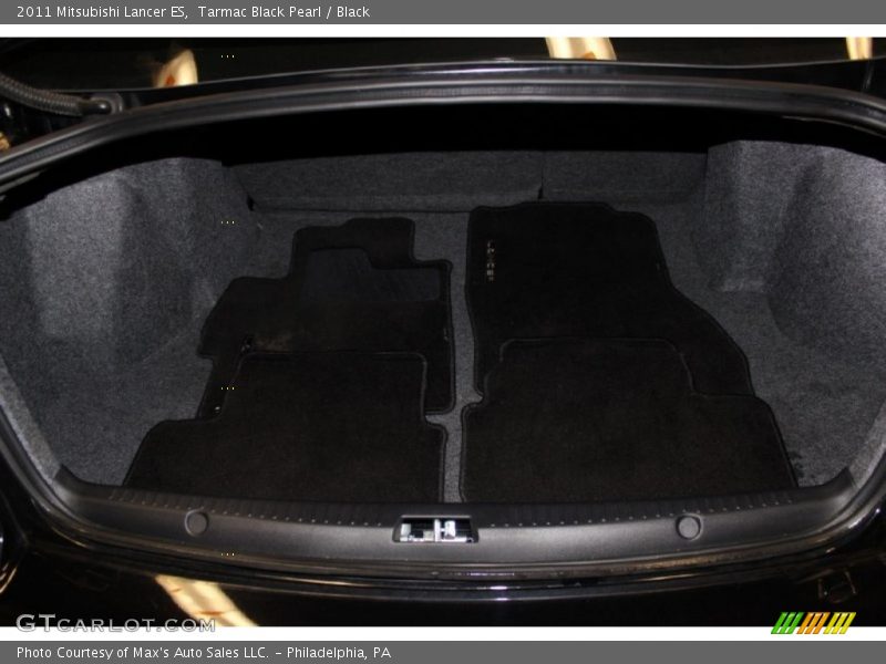 Tarmac Black Pearl / Black 2011 Mitsubishi Lancer ES