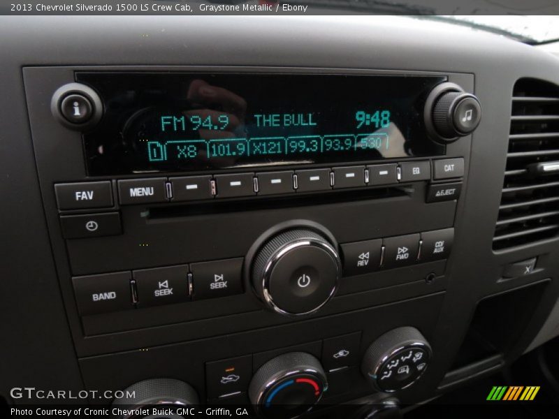 Audio System of 2013 Silverado 1500 LS Crew Cab
