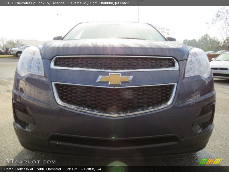 Atlantis Blue Metallic / Light Titanium/Jet Black 2013 Chevrolet Equinox LS