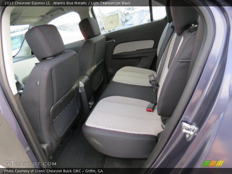 Atlantis Blue Metallic / Light Titanium/Jet Black 2013 Chevrolet Equinox LS