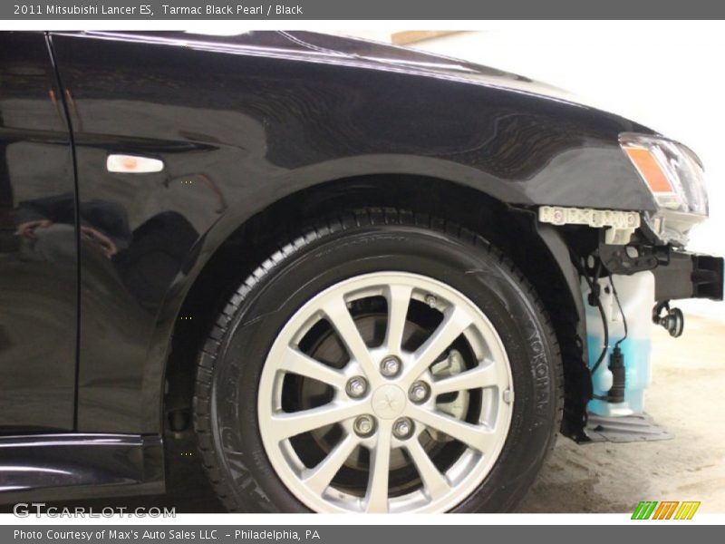 Tarmac Black Pearl / Black 2011 Mitsubishi Lancer ES