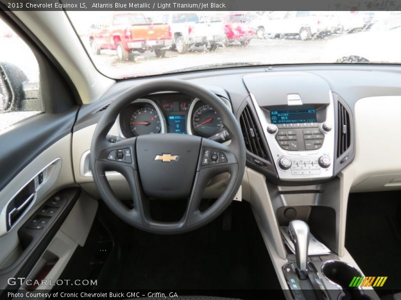 Atlantis Blue Metallic / Light Titanium/Jet Black 2013 Chevrolet Equinox LS