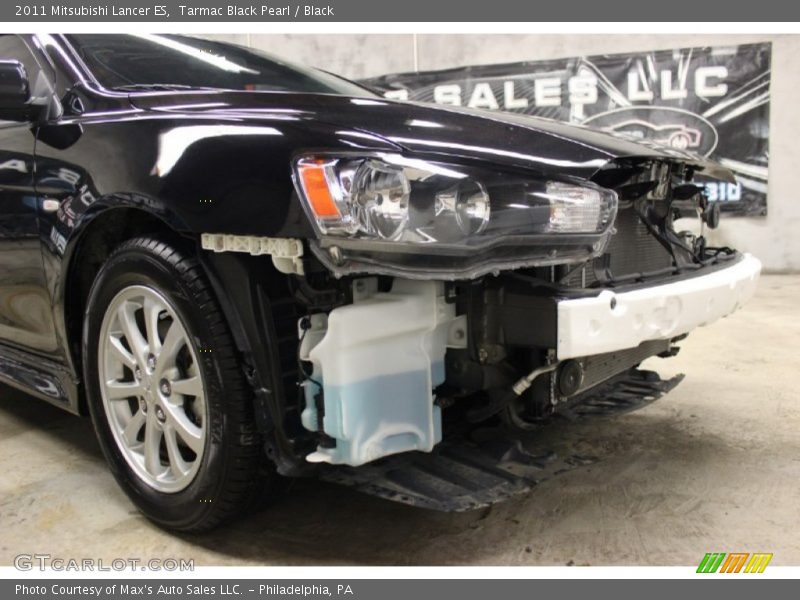 Tarmac Black Pearl / Black 2011 Mitsubishi Lancer ES