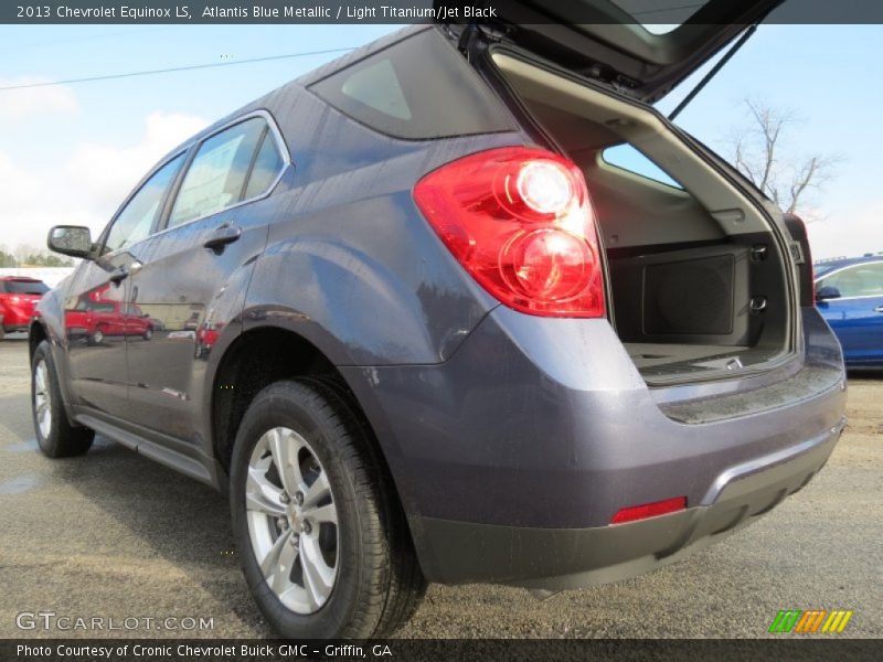 Atlantis Blue Metallic / Light Titanium/Jet Black 2013 Chevrolet Equinox LS