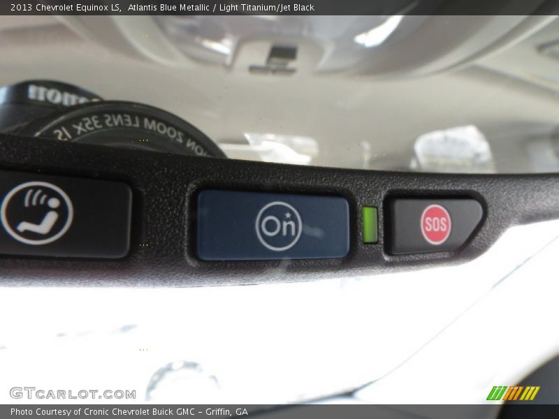 Atlantis Blue Metallic / Light Titanium/Jet Black 2013 Chevrolet Equinox LS