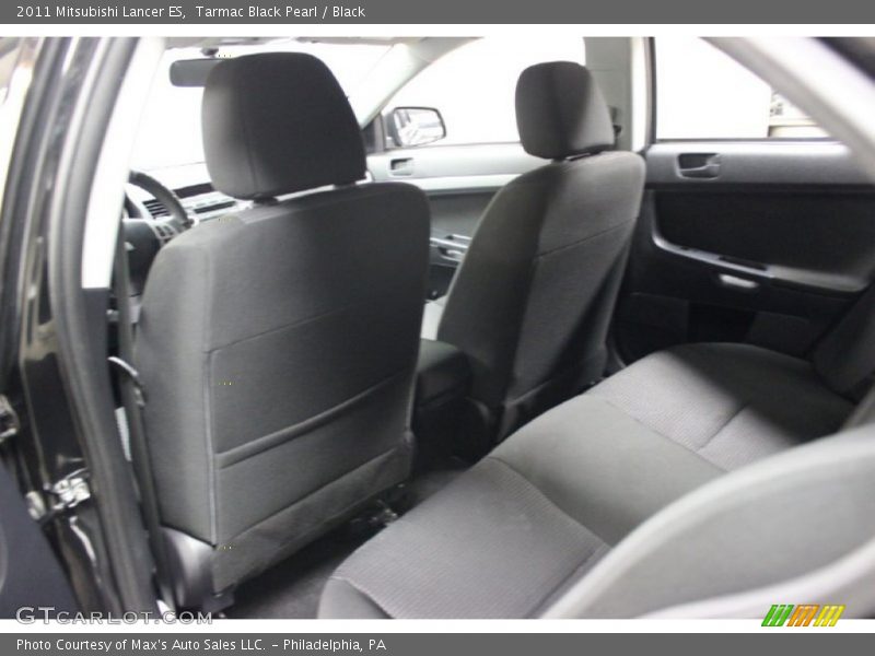 Tarmac Black Pearl / Black 2011 Mitsubishi Lancer ES