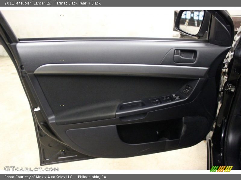 Tarmac Black Pearl / Black 2011 Mitsubishi Lancer ES