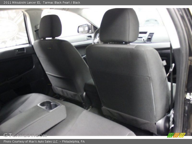 Tarmac Black Pearl / Black 2011 Mitsubishi Lancer ES