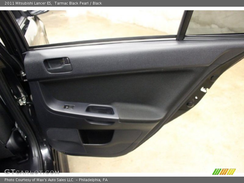 Tarmac Black Pearl / Black 2011 Mitsubishi Lancer ES
