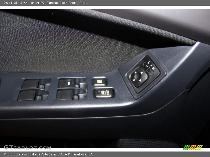 Tarmac Black Pearl / Black 2011 Mitsubishi Lancer ES
