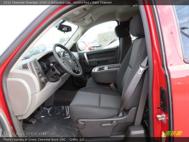  2013 Silverado 1500 LS Extended Cab Dark Titanium Interior