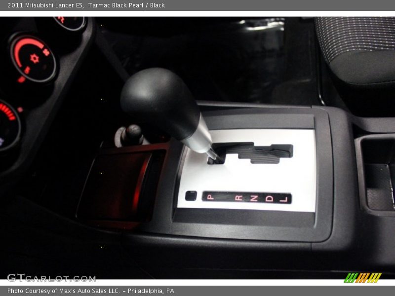 Tarmac Black Pearl / Black 2011 Mitsubishi Lancer ES