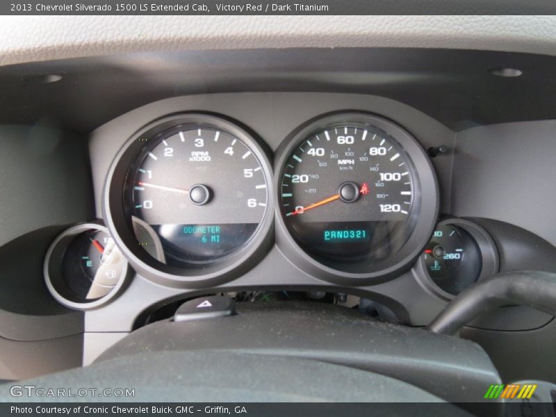  2013 Silverado 1500 LS Extended Cab LS Extended Cab Gauges