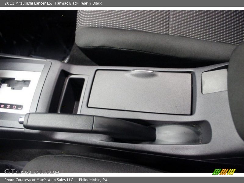 Tarmac Black Pearl / Black 2011 Mitsubishi Lancer ES