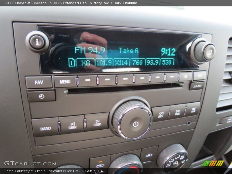 Controls of 2013 Silverado 1500 LS Extended Cab