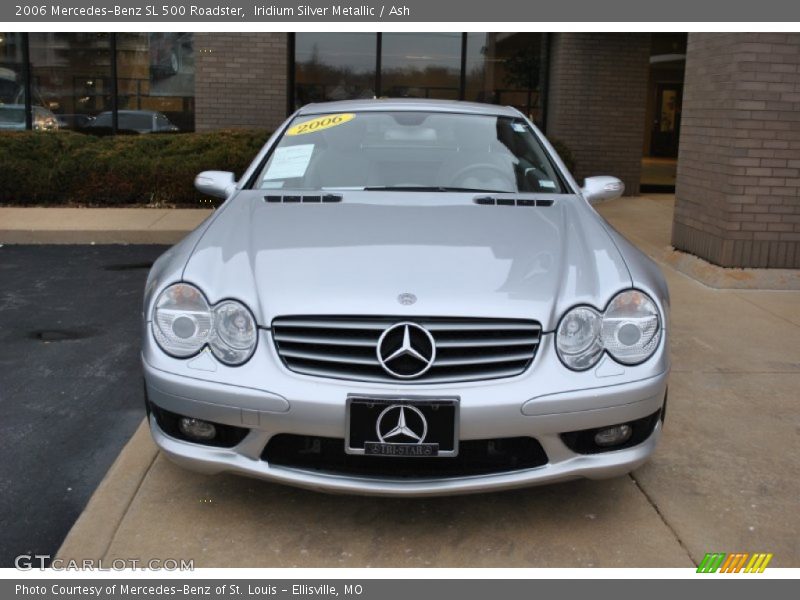 Iridium Silver Metallic / Ash 2006 Mercedes-Benz SL 500 Roadster