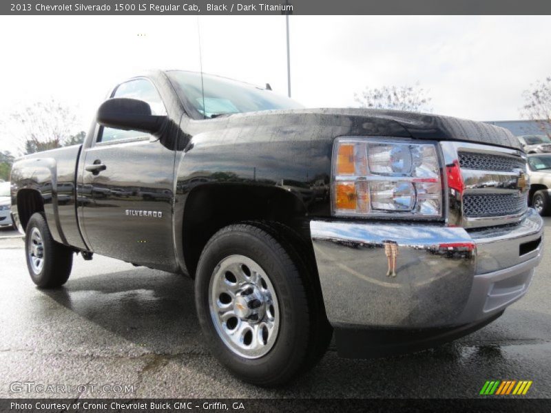 Black / Dark Titanium 2013 Chevrolet Silverado 1500 LS Regular Cab
