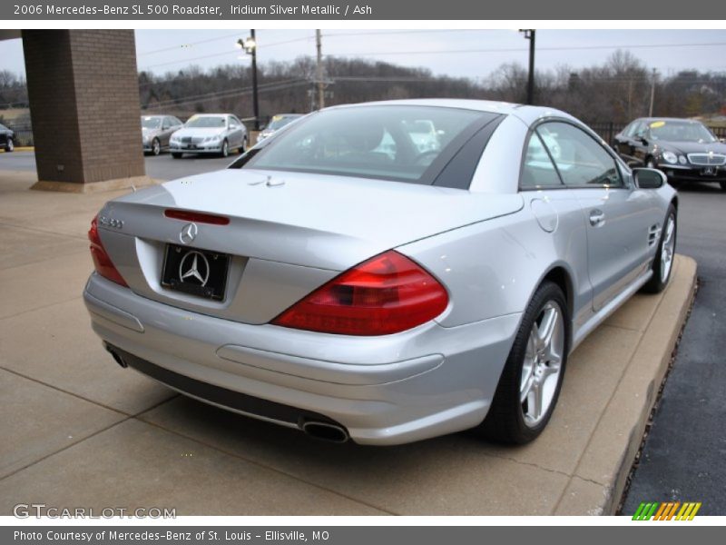 Iridium Silver Metallic / Ash 2006 Mercedes-Benz SL 500 Roadster