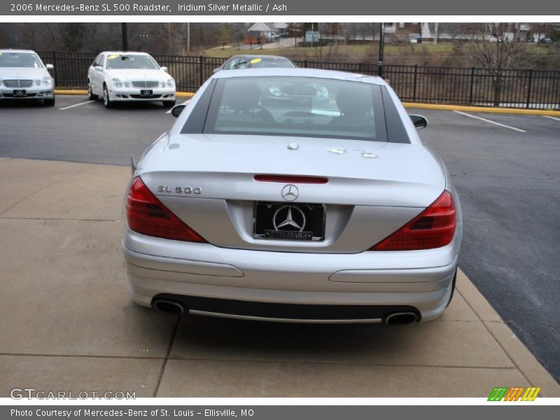 Iridium Silver Metallic / Ash 2006 Mercedes-Benz SL 500 Roadster