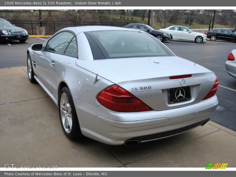Iridium Silver Metallic / Ash 2006 Mercedes-Benz SL 500 Roadster