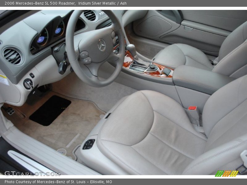  2006 SL 500 Roadster Ash Interior