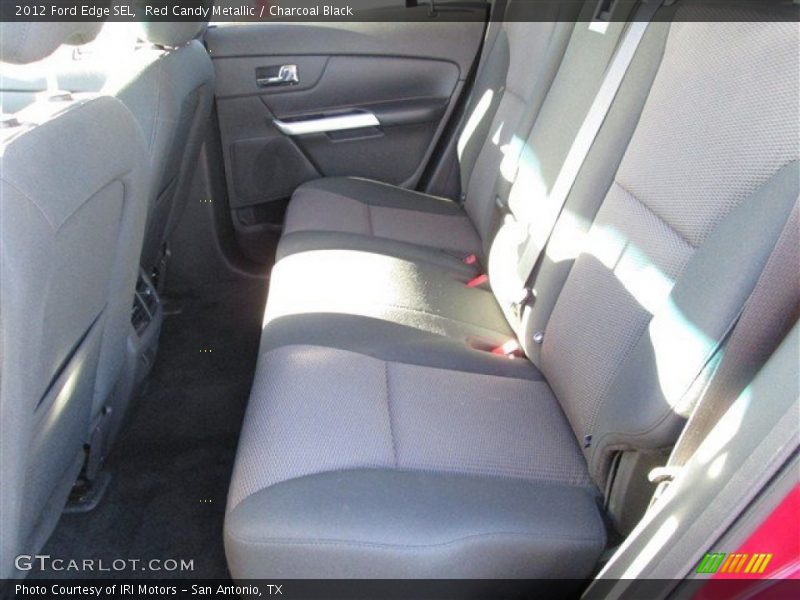Red Candy Metallic / Charcoal Black 2012 Ford Edge SEL