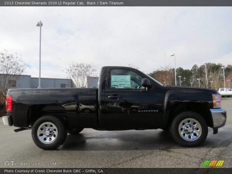 Black / Dark Titanium 2013 Chevrolet Silverado 1500 LS Regular Cab