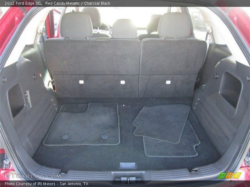 Red Candy Metallic / Charcoal Black 2012 Ford Edge SEL
