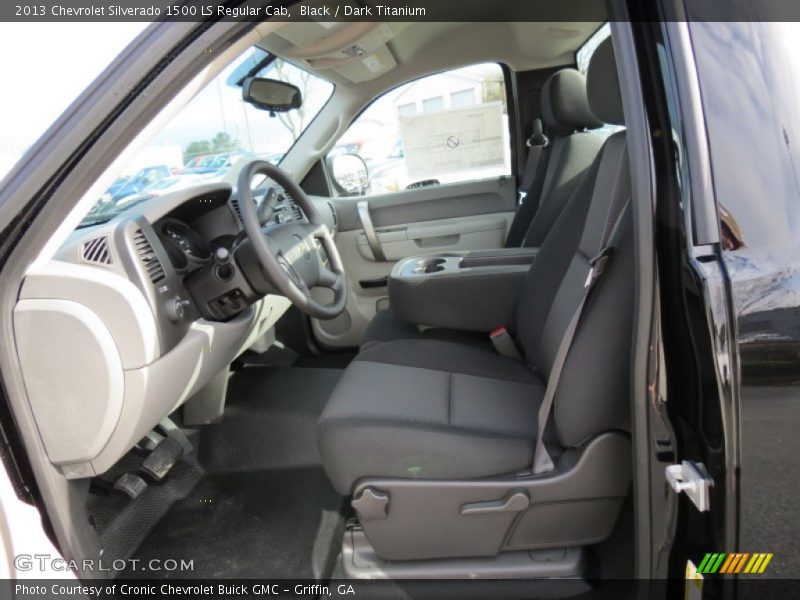 Black / Dark Titanium 2013 Chevrolet Silverado 1500 LS Regular Cab