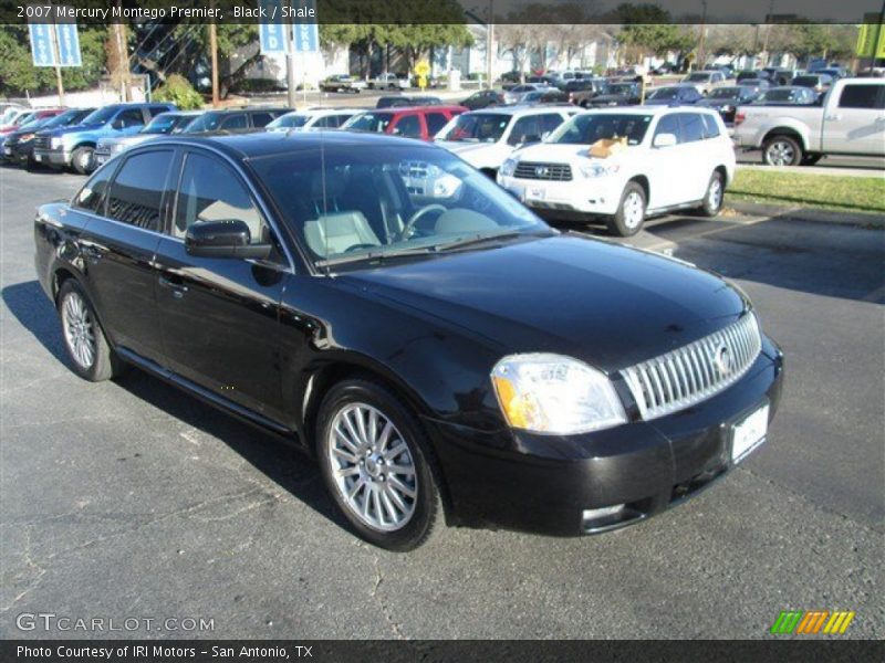 Black / Shale 2007 Mercury Montego Premier