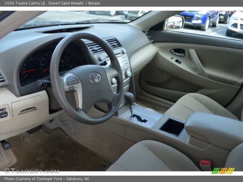 Desert Sand Metallic / Bisque 2009 Toyota Camry LE