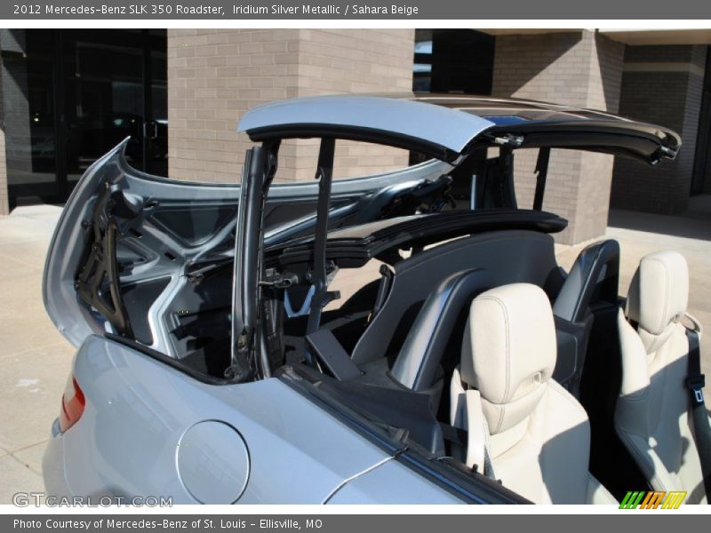 Iridium Silver Metallic / Sahara Beige 2012 Mercedes-Benz SLK 350 Roadster