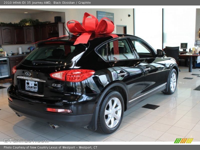 Black Obsidian / Graphite 2010 Infiniti EX 35 Journey AWD