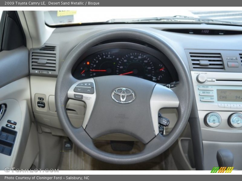 Desert Sand Metallic / Bisque 2009 Toyota Camry LE