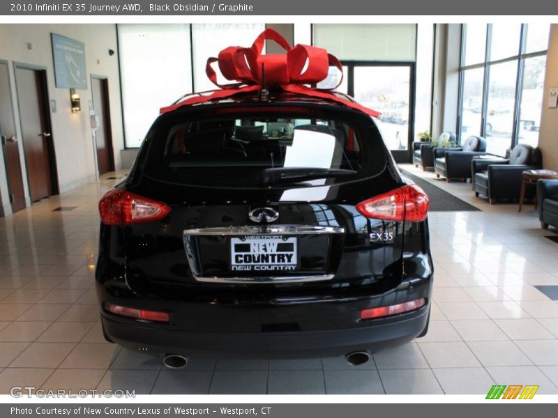 Black Obsidian / Graphite 2010 Infiniti EX 35 Journey AWD