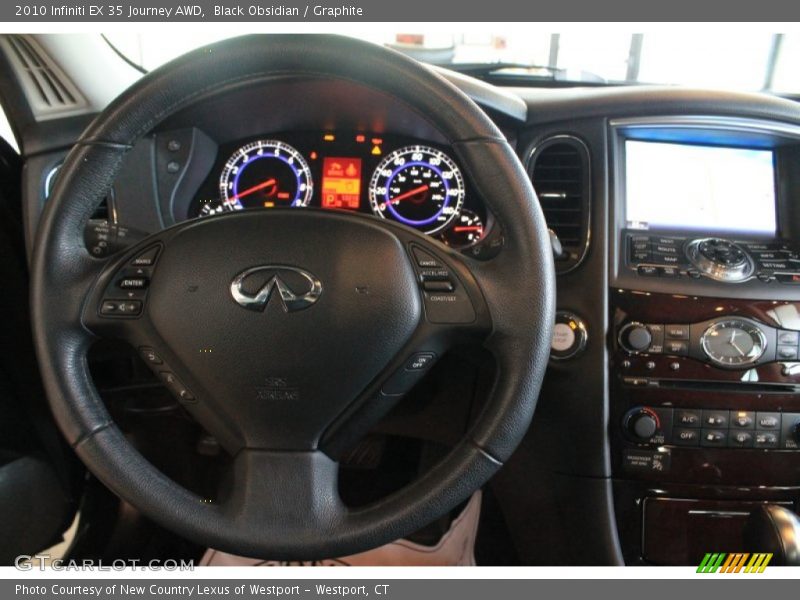 Black Obsidian / Graphite 2010 Infiniti EX 35 Journey AWD