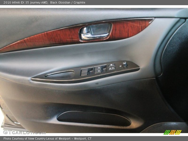Black Obsidian / Graphite 2010 Infiniti EX 35 Journey AWD