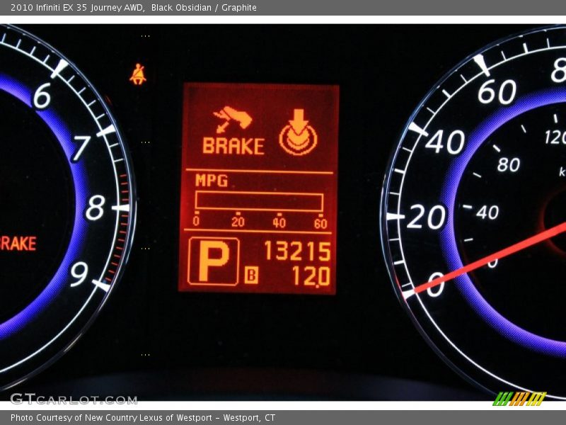 Black Obsidian / Graphite 2010 Infiniti EX 35 Journey AWD