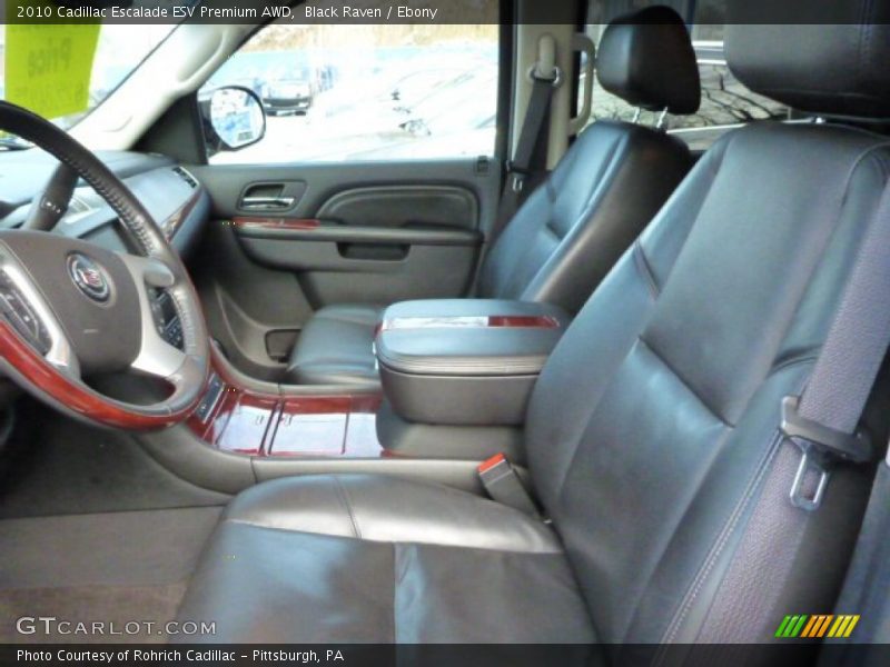 Black Raven / Ebony 2010 Cadillac Escalade ESV Premium AWD