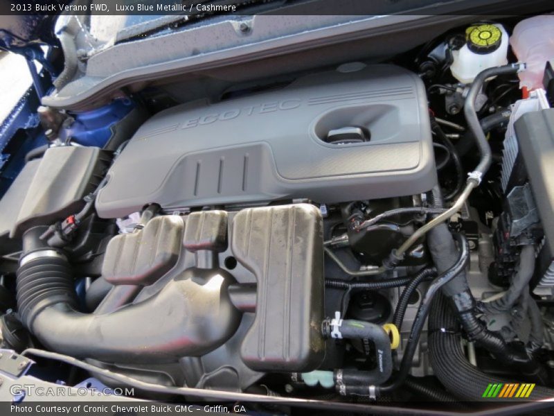  2013 Verano FWD Engine - 2.4 Liter SIDI DOHC 16-Valve VVT ECOTEC 4 Cylinder