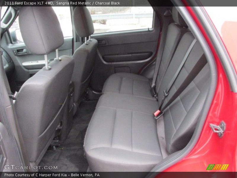 Rear Seat of 2011 Escape XLT 4WD
